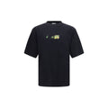 Off-White Black Cotton T-Shirt