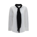 Sacai White Polyester Dress Shirt