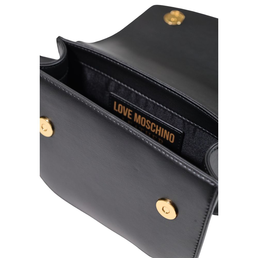 Love Moschino Black Polyester Handbag