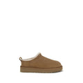 UGG Brown Suede Leather Mules