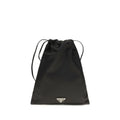 Prada Black Polyamide Clutch Bag