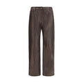 Magda Butrym Brown Leather Pants