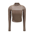 Lemaire Brown Polyamide Shirt