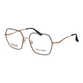Trussardi Black Stainless Steel Glasses (Frames)