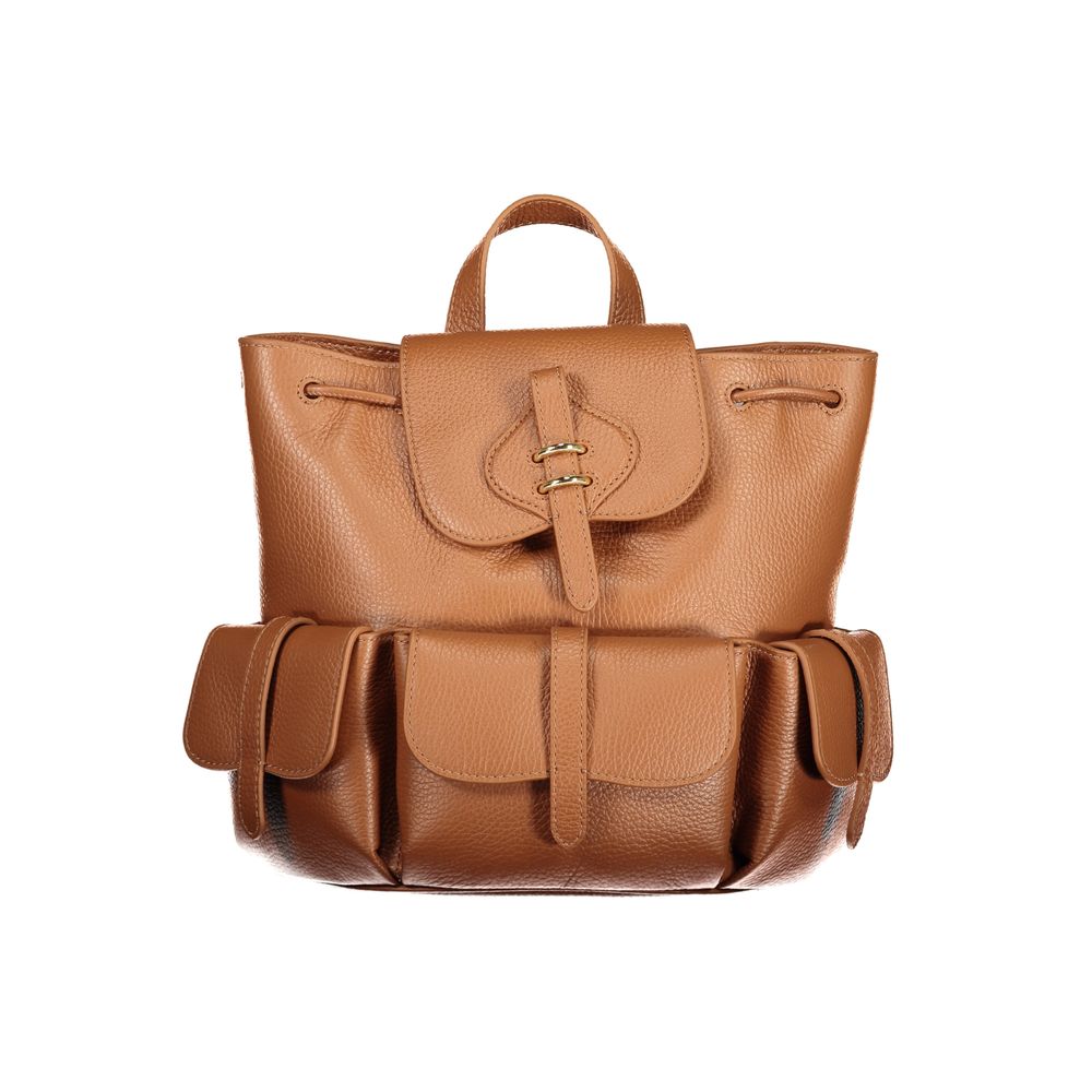 Coccinelle Brown Leather Women's Backpack