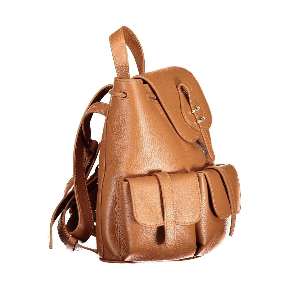 Coccinelle Brown Leather Women's Backpack