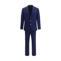 Brunello Cucinelli Blue Wool Oves Aries Two-Piece Suit