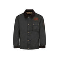 Barbour International Bicolor Cotton Full-Length Jacket