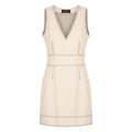Trussardi Beige Lamb Women Dress