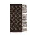 Gucci Brown Cashmere Scarf