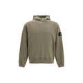 Stone Island Bicolor Cotton Sweatshirt