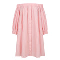 Trussardi Jeans Pink Cotton Women Dress