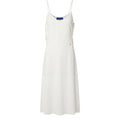 Trussardi Jeans White Polyester Women Dress