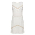 Trussardi Jeans White Polyester Women Dress