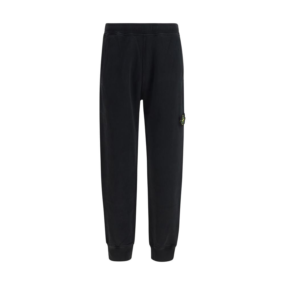 Stone Island Black Cotton Sweatshirt