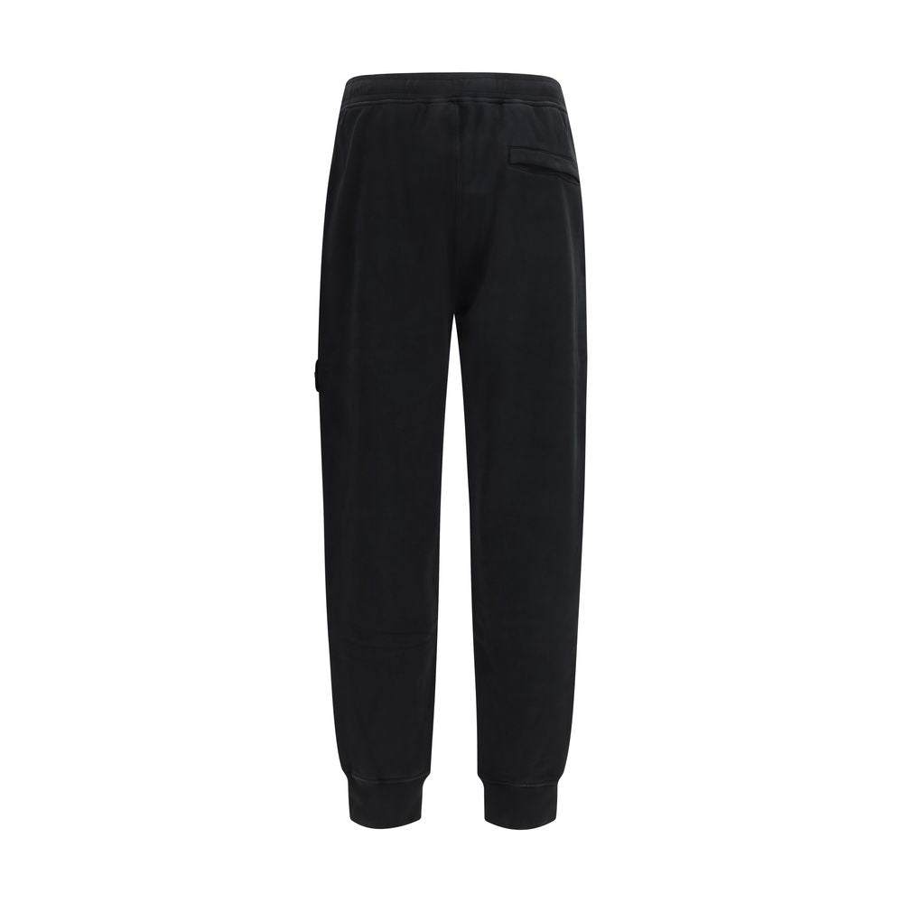 Stone Island Black Cotton Sweatshirt