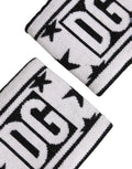 Dolce & Gabbana Men Set White Black Wool Logo #DGMILLENNIALS Wristband