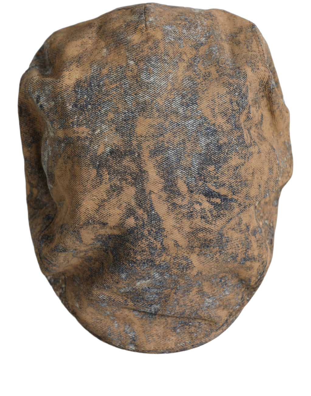 Dolce & Gabbana Men Brown Cotton Newsboy Capello Cabbie Hat