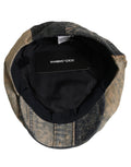 Dolce & Gabbana Brown Cotton Denim Newsboy Capello Cabbie Hat