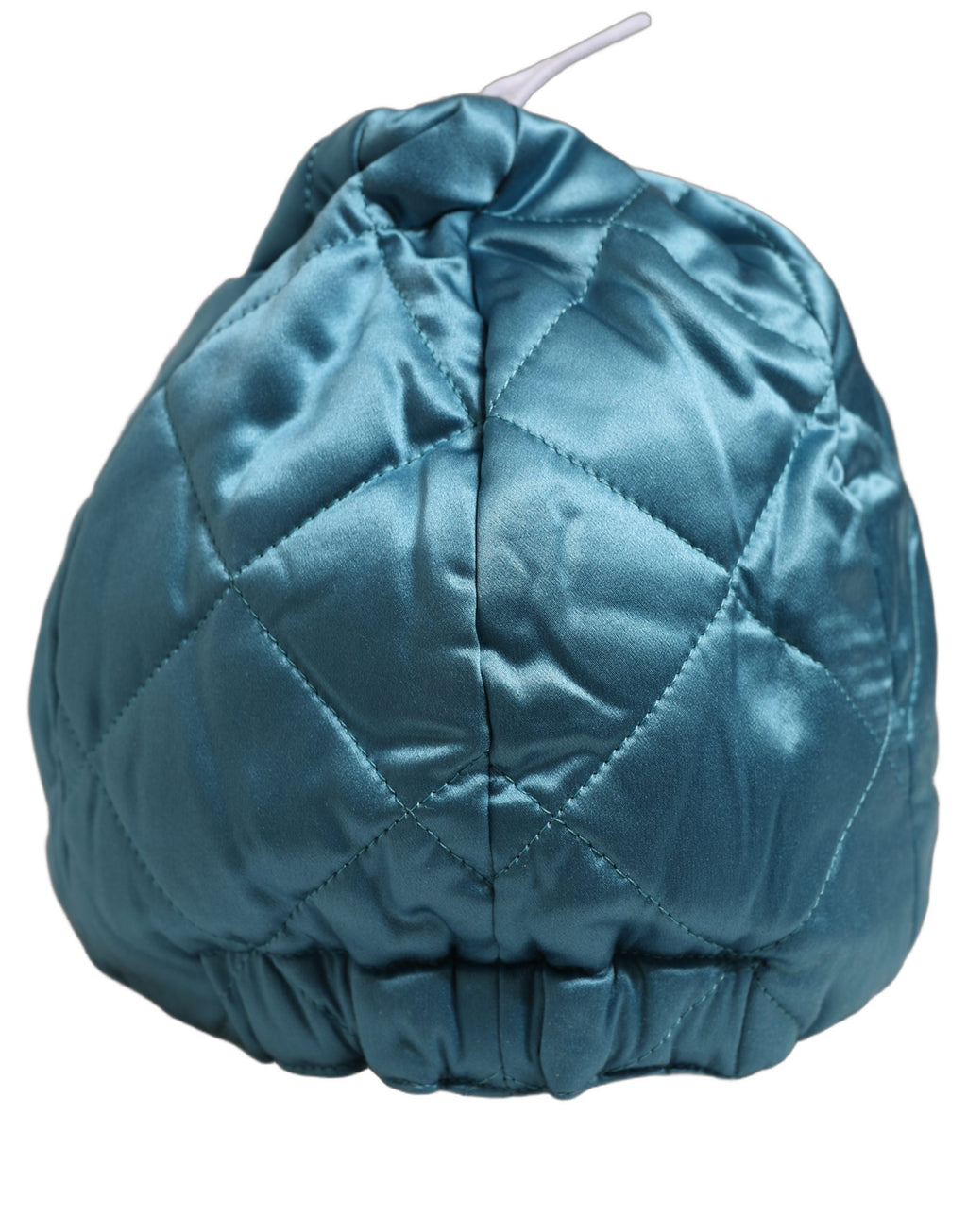 Dolce & Gabbana Men Teal Polyester Quilted Baseball Cap Hat