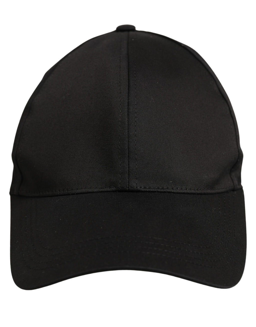 Dolce & Gabbana Men Black Cotton Baseball Cap 6 Panels Hat