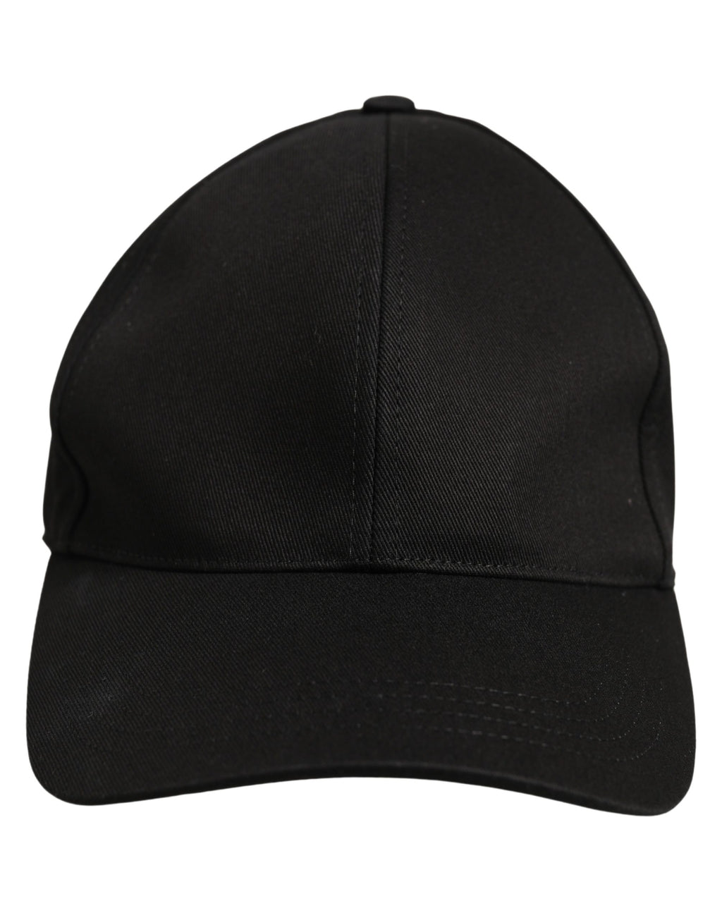 Dolce & Gabbana Men Black Cotton Baseball Capello 6 Panels Hat