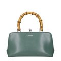 Jil Sander Green Leather Handbag