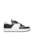Jimmy Choo Black Leather Sneakers
