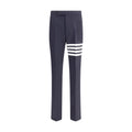 Thom Browne Blue Wool Oves Aries Dress Pants