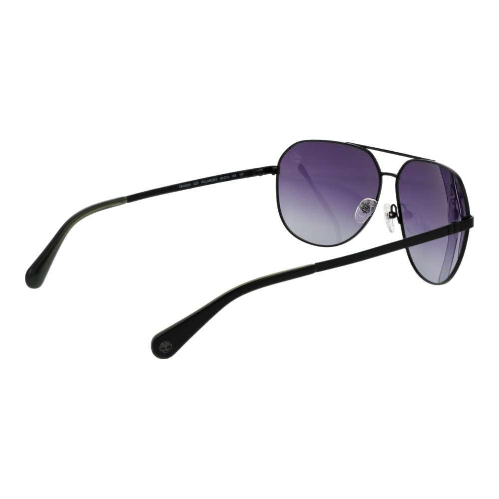 Timberland Black Metal Sunglasses