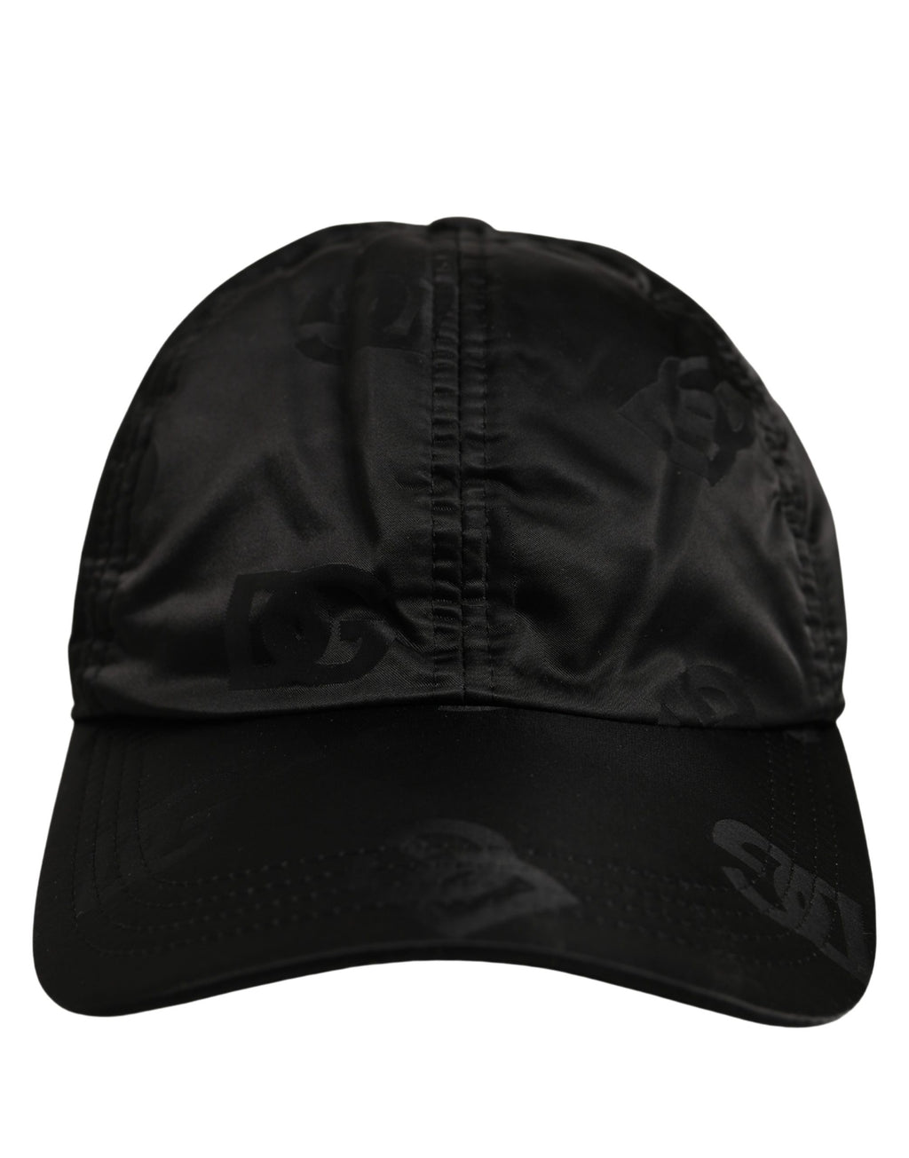 Dolce & Gabbana Men Black DG Monogram Baseball Capello Hat