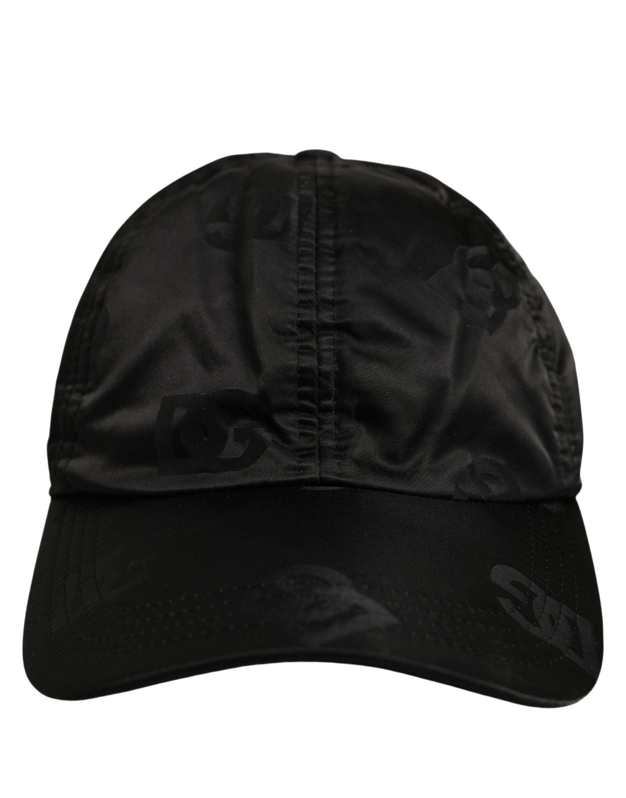 Dolce & Gabbana Men Black DG Monogram Baseball Capello Hat