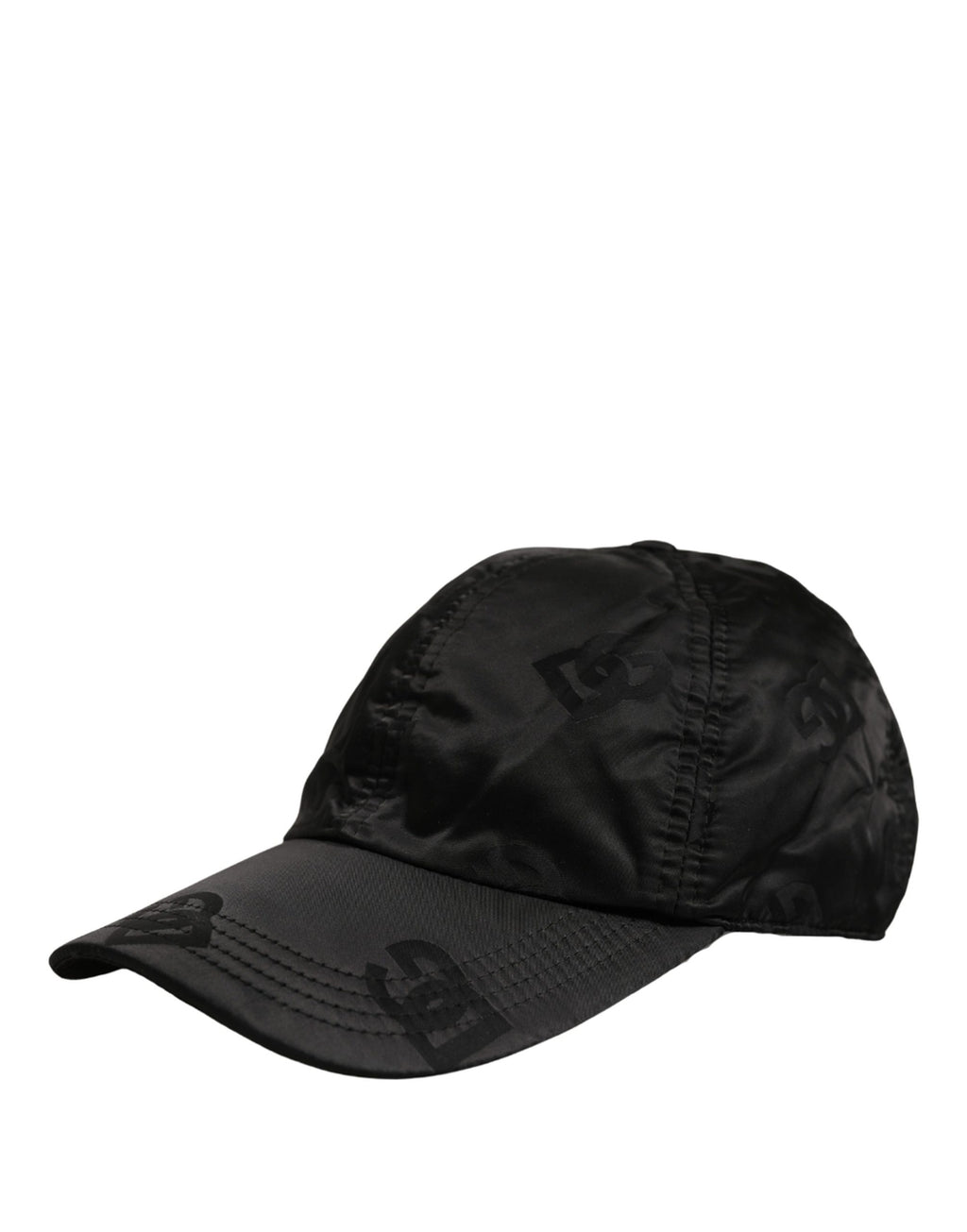 Dolce & Gabbana Men Black DG Monogram Baseball Capello Hat