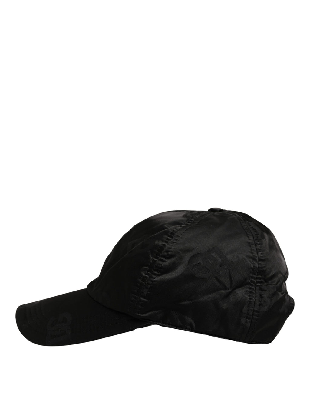 Dolce & Gabbana Men Black DG Monogram Baseball Capello Hat