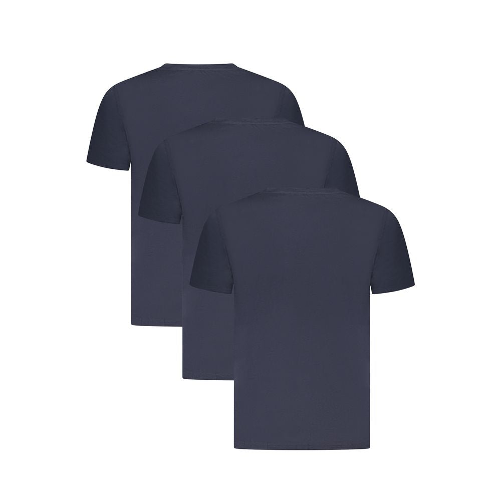 Tommy Hilfiger Blue Cotton Mens T-Shirt