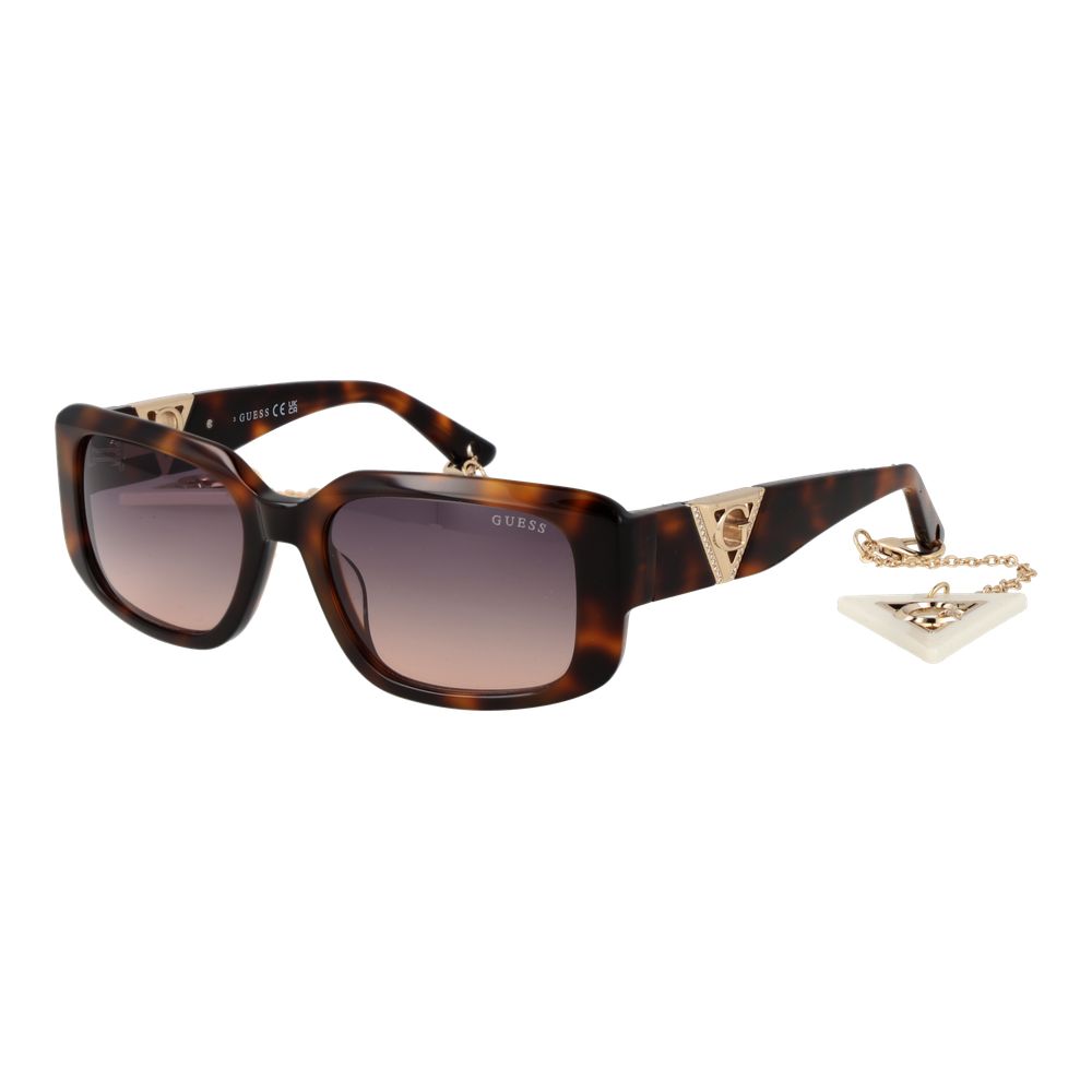 Guess Brown Acetate Sunglasses