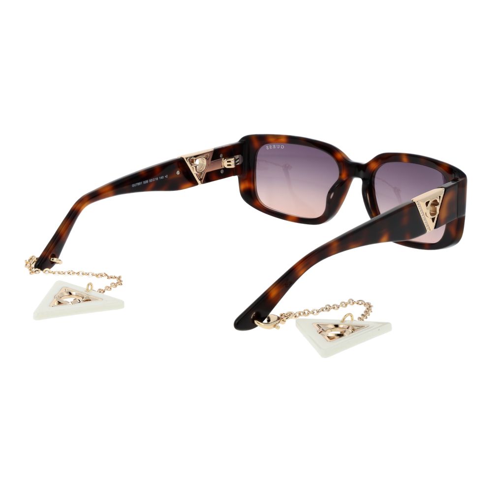 Guess Brown Acetate Sunglasses