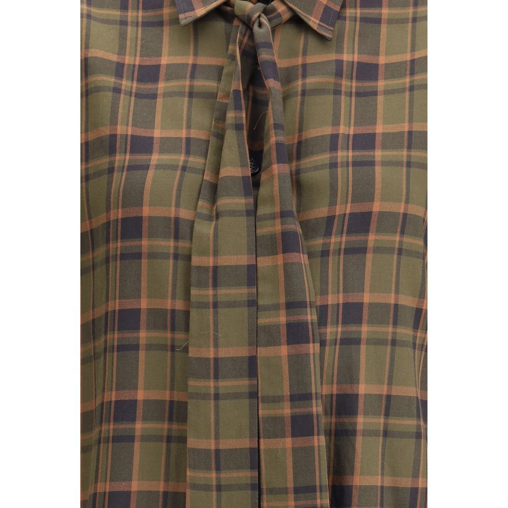 Saint Laurent Bicolor Cotton Shirt