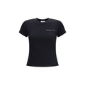 Off-White Black Cotton T-Shirt