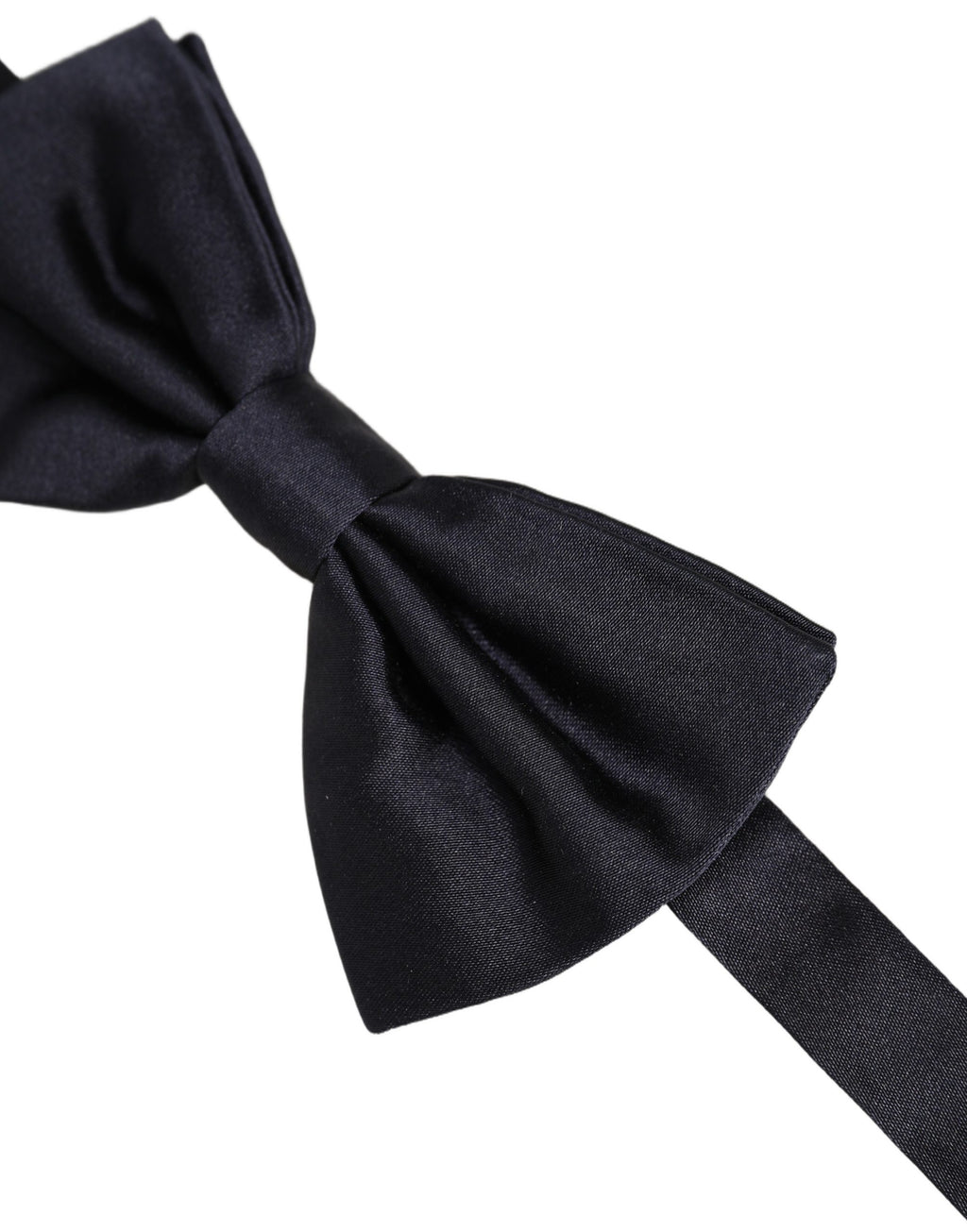 Dolce & Gabbana Men Black 100% Silk Adjustable Neck Papillon Bow Tie