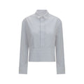 Sacai White Cotton Dress Shirt