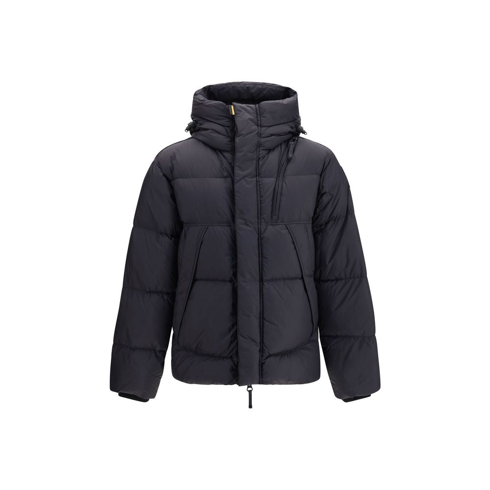 Parajumpers Black Goose Down Full-Length Jacket