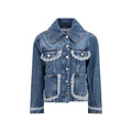 Ganni Blue Cotton Denim Jacket