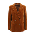 Blazé Milano Brown Cotton Blazer