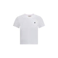 Ami Paris White Cotton T-Shirt
