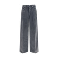Haikure Gray Cotton Jeans Denim