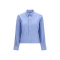 Sacai Blue Cotton Shirt