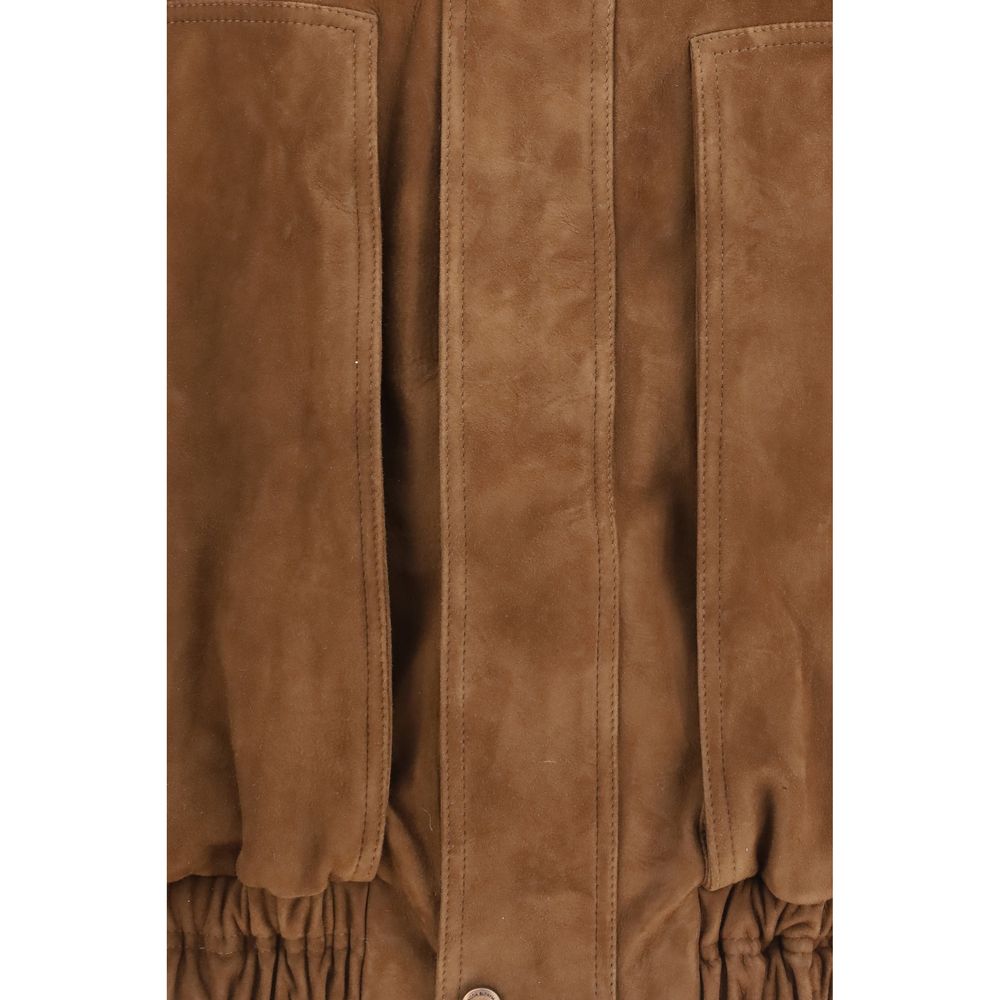 Magda Butrym Brown Lamb Ovis Aries Aries Bomber