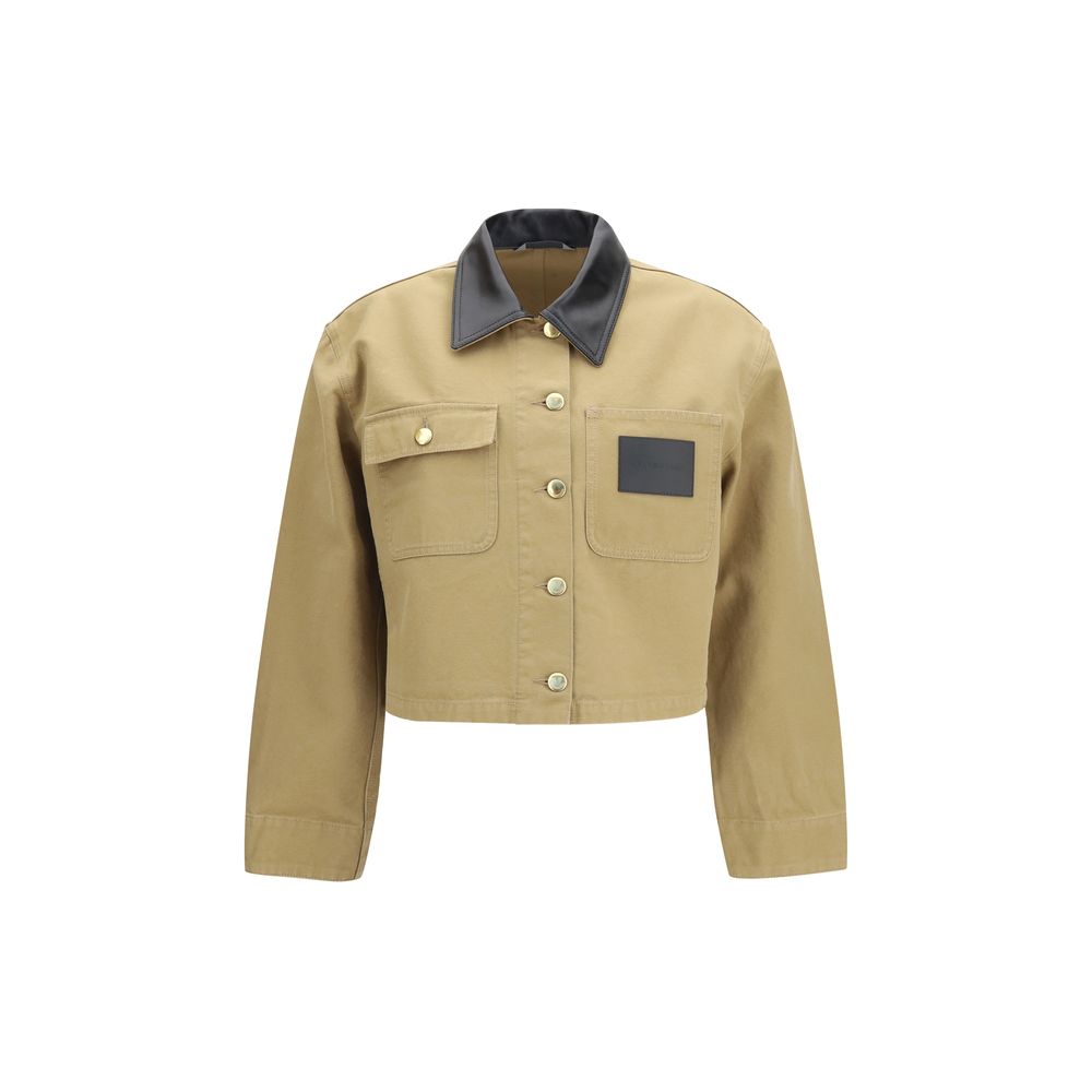 Balenciaga Beige Cotton Full-Length Jacket