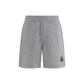 Moncler Gray Cotton Bermuda Shorts